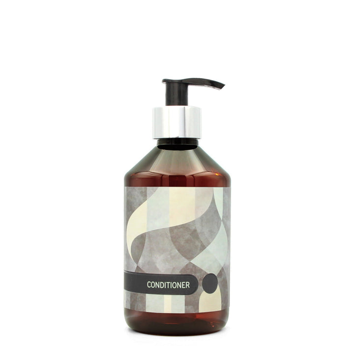BY MONO plniteľná fľaštička „Abstract“ – kondicionér, 250 ml, strieborná pumpička
